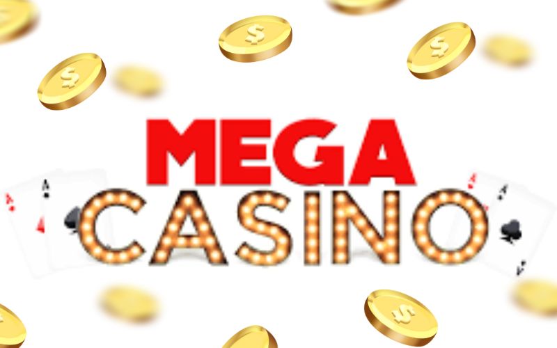 slots mega casino features